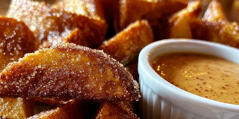 Air Fried Apple Wedges