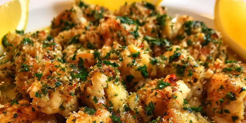 Baked Seafood Butter Bites