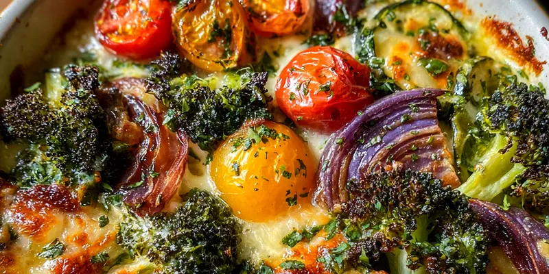 Baked Vegetable Casserole Delight