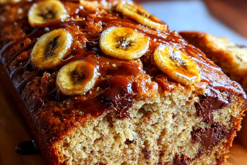 Cooking process for Banana Chocolate Chunk Bread