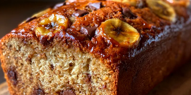 Banana Chocolate Chunk Bread