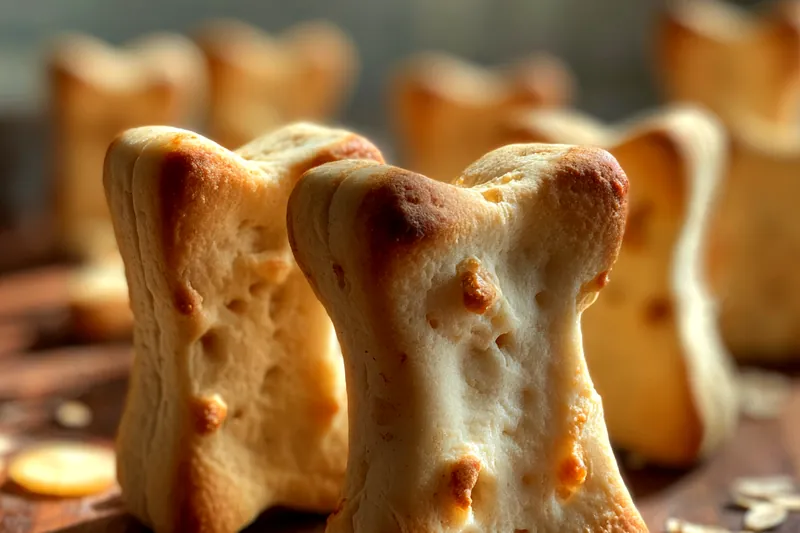 Cooking process for Banana Oat Dog Treats