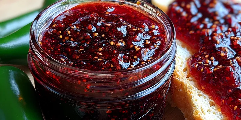 Blackberry Jalapeño Jam