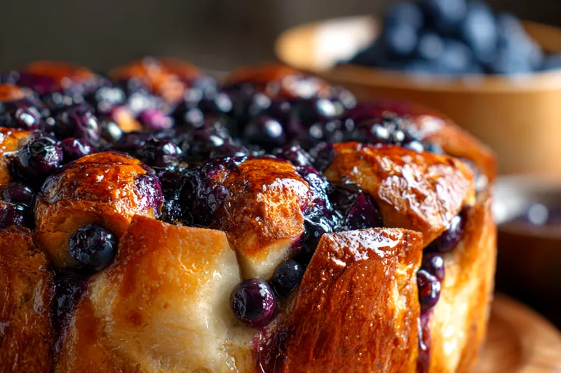 Fresh ingredients for Blueberry Cloud Bread