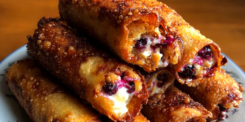 Blueberry Cream Pastries