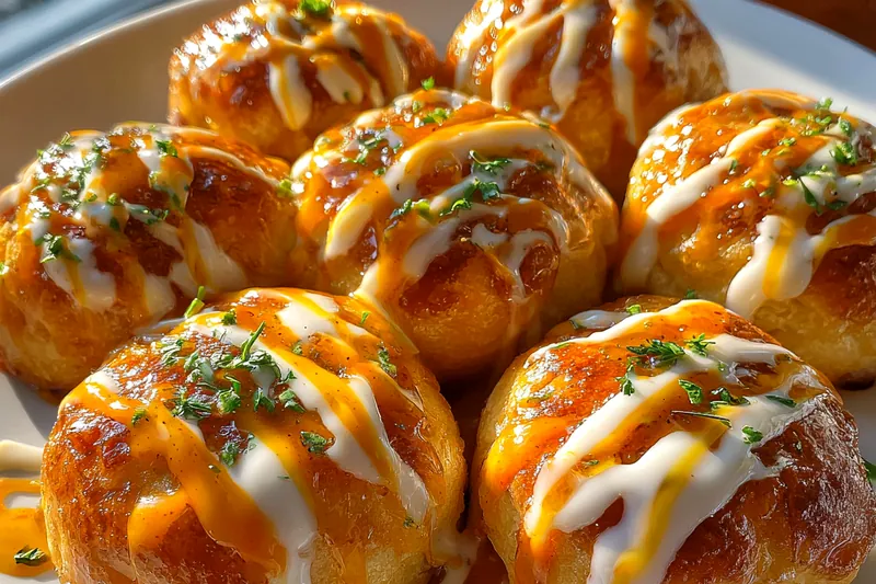 Cooking process for Buffalo Ranch Cheese Bites