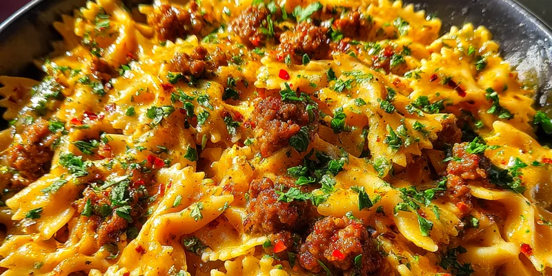 Cajun Bowtie Pasta Delight