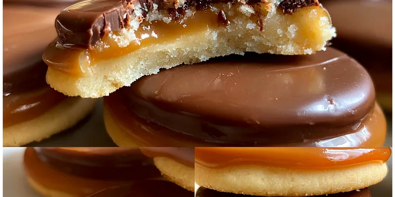 Caramel Chocolate Stack Cookies