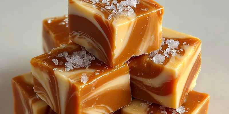 Caramel Swirl Cream Candies