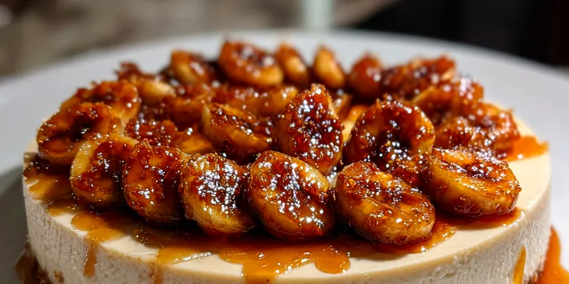 Caramelized Banana Cheesecake Delight