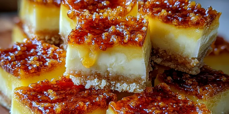 Caramelized Cream Bars