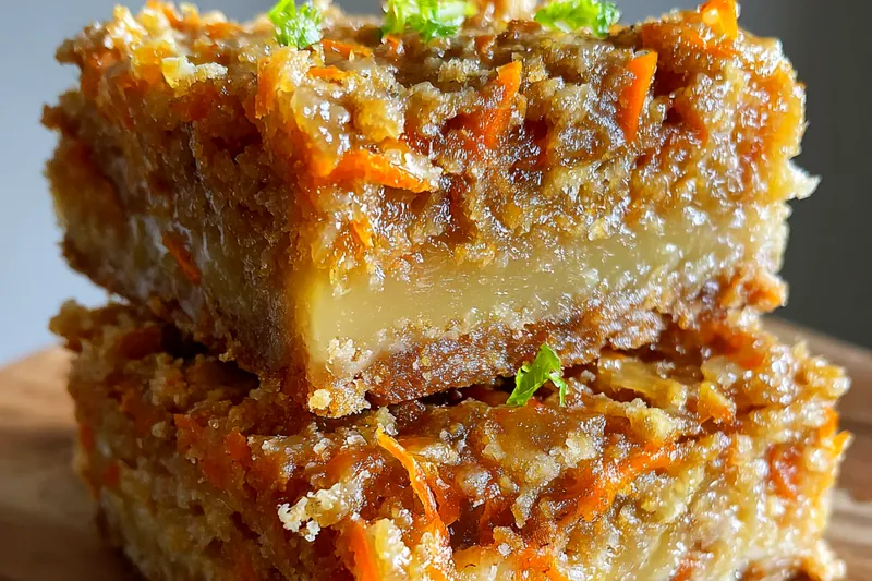 Cooking process for Carrot Cream Bars Delight