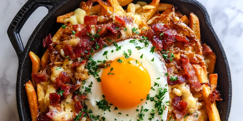 Cheesy Bacon Breakfast Skillet
