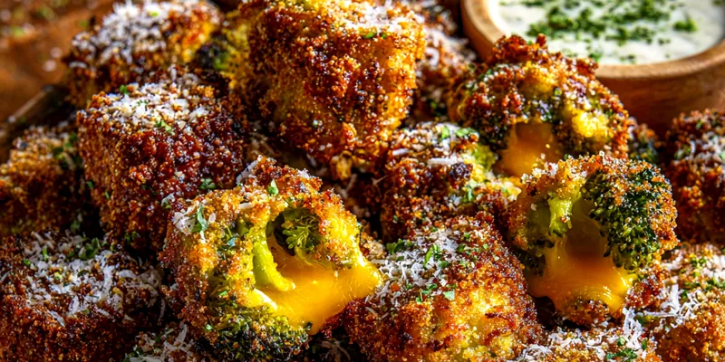 Cheesy Broccoli Bites