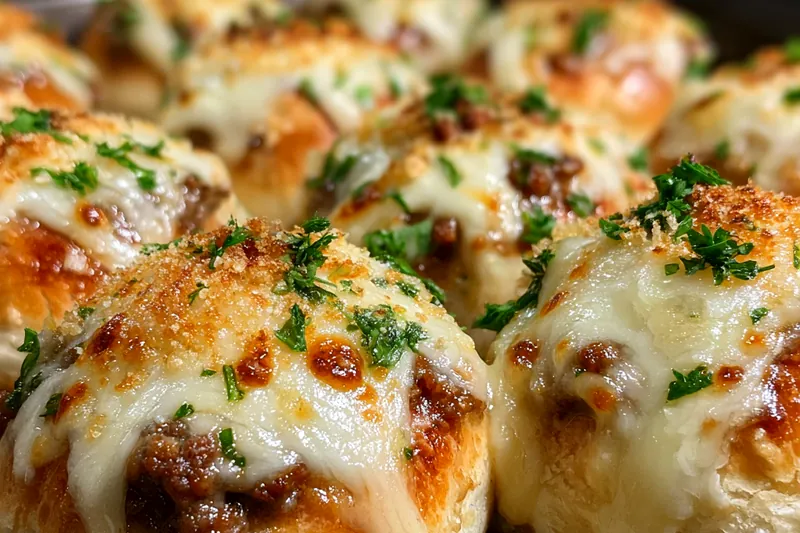 Cooking process for Cheesy Garlic Burger Buns