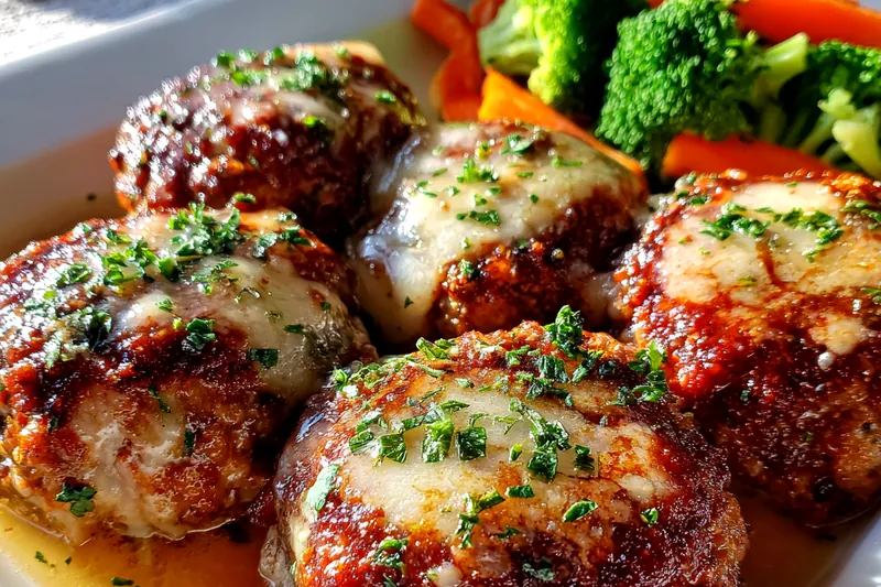 Fresh ingredients for Cheesy Garlic Chicken Loaves