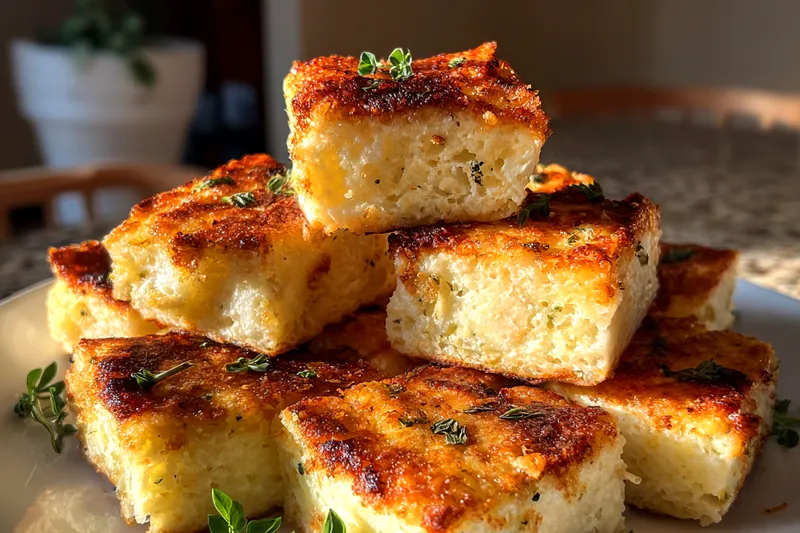 Cooking process for Cheesy Potato Bites