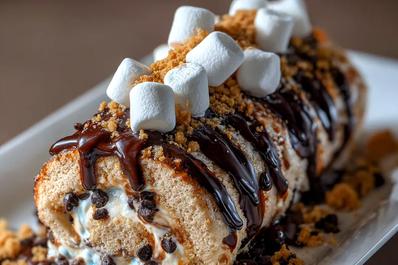 Cooking process for Chocolate Chip Cookie Roll