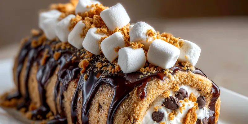 Chocolate Chip Cookie Roll