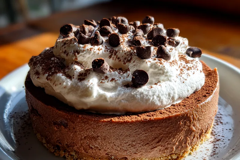 Cooking process for Chocolate Cream Topped Delight