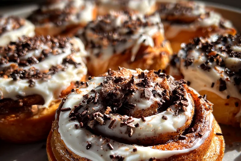 Fresh ingredients for Chocolate Swirl Pastries