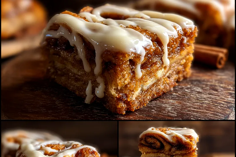 Fresh ingredients for Cinnamon Iced Pastry Squares