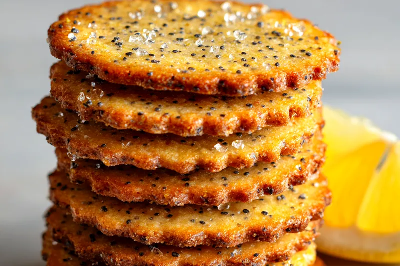 Cooking process for Citrus Poppy Seed Cookies