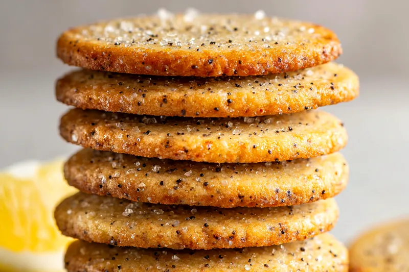 Fresh ingredients for Citrus Poppy Seed Cookies
