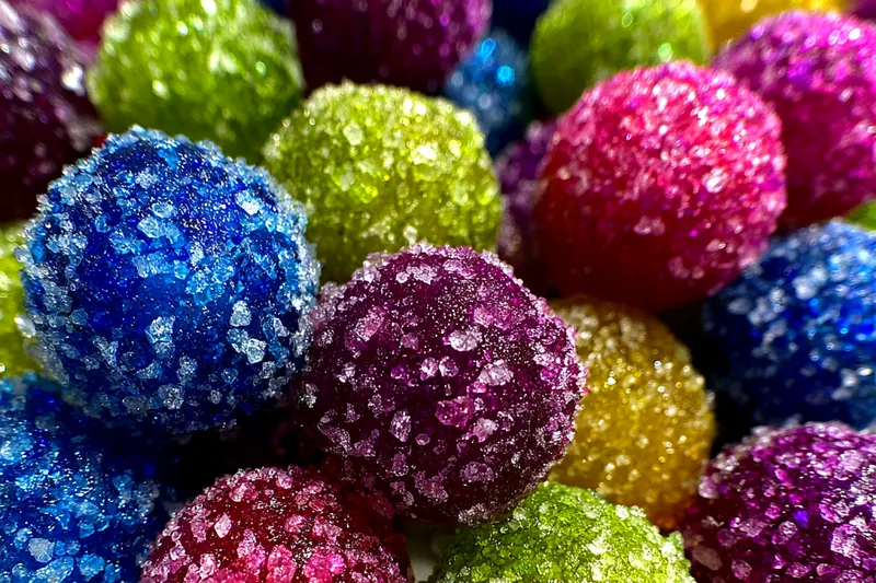 Cooking process for Colorful Candied Grapes Delight