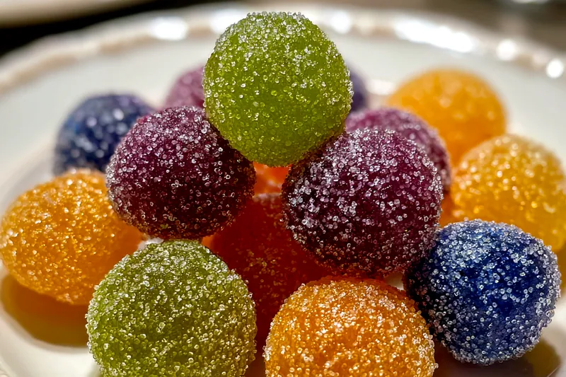Cooking process for Colorful Sugary Candies