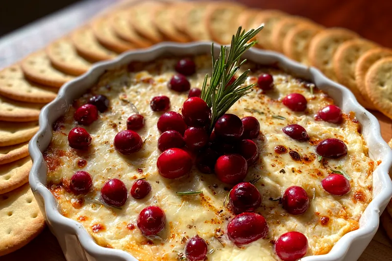 Cooking process for Cranberry Cheese Bake