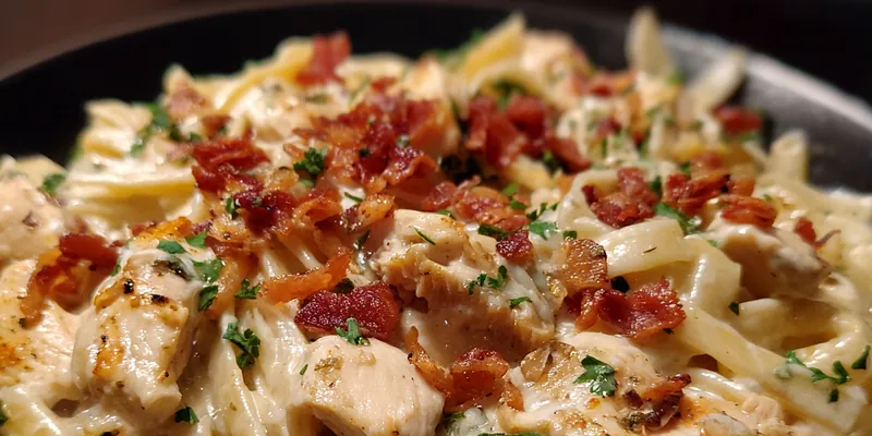 Creamy Chicken Bacon Pasta