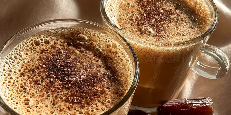 Creamy Date Coffee Shake