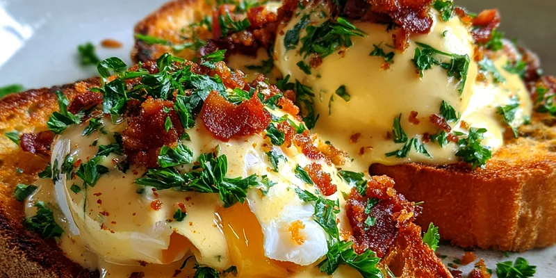 Creamy Poached Egg Toast