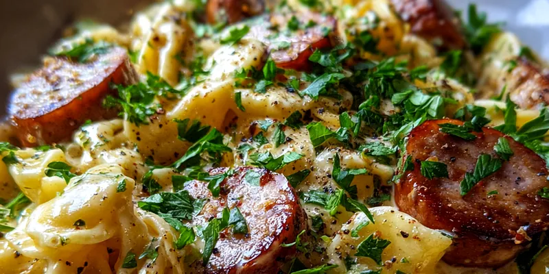 Creamy Sausage Pasta Delight