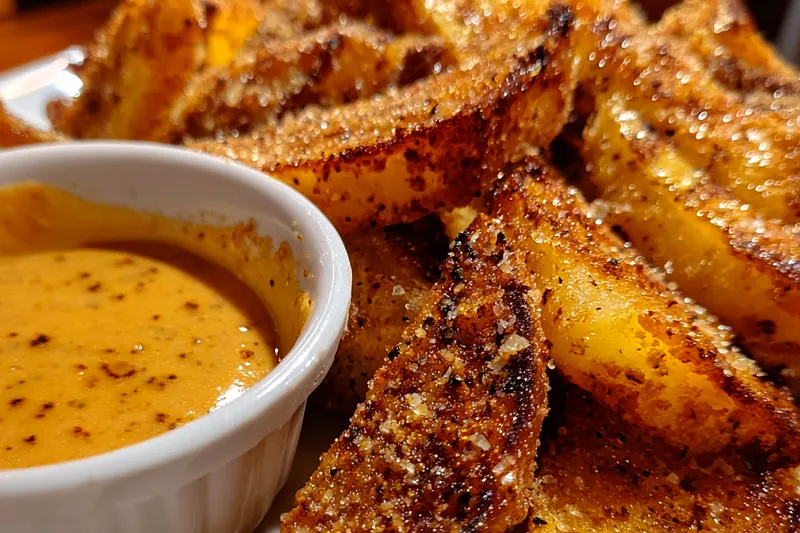 Fresh ingredients for Crispy Apple Wedges Delight