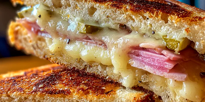 Cuban Grilled Cheese Sandwich