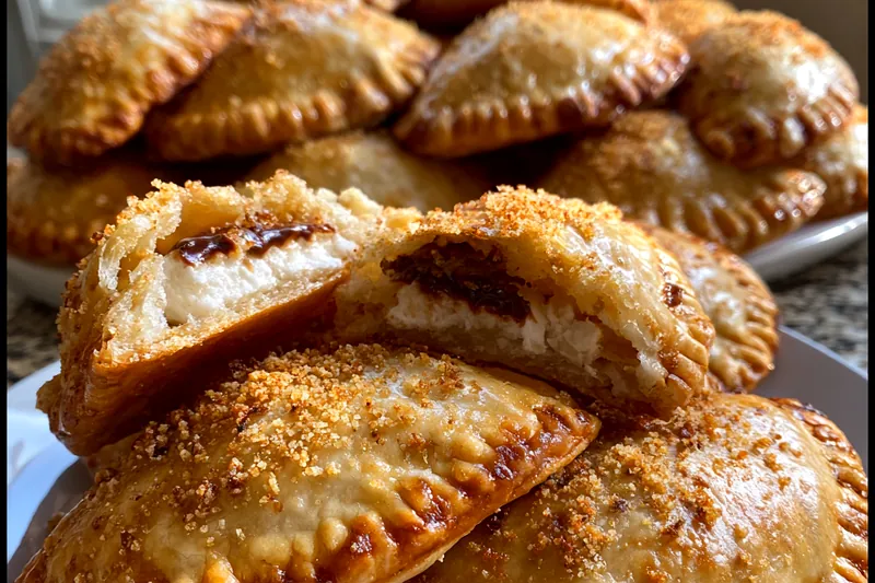 Fresh ingredients for Delicious Chocolate Hand Pies
