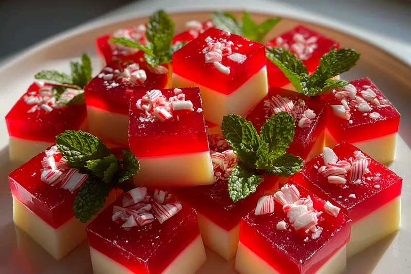 Cooking process for Festive Candy Cane Gummies