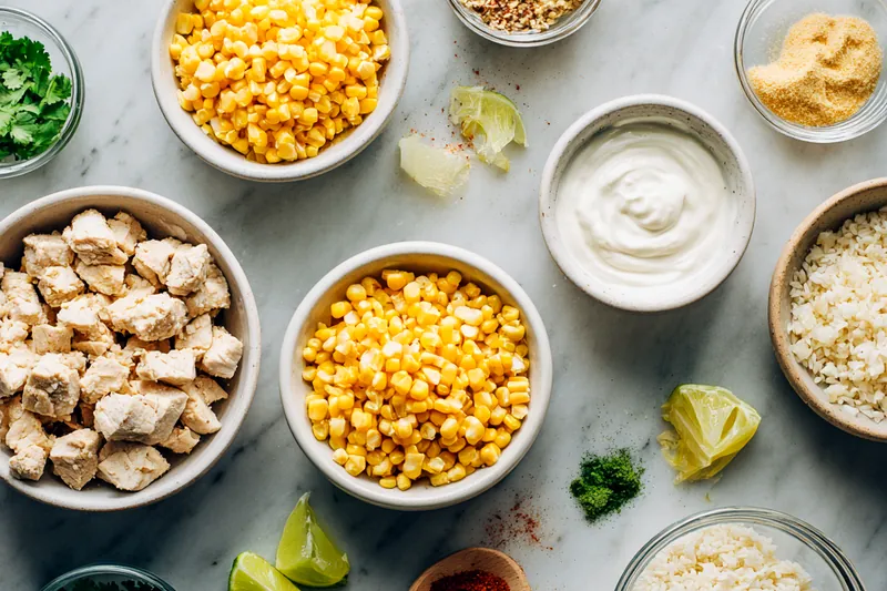 Fresh ingredients for Festive Green Fudge