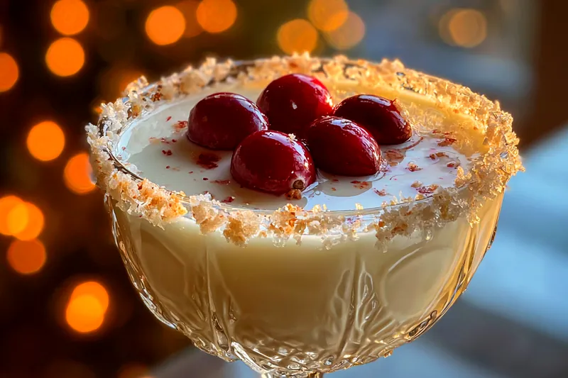 Fresh ingredients for Festive Holiday Beverage