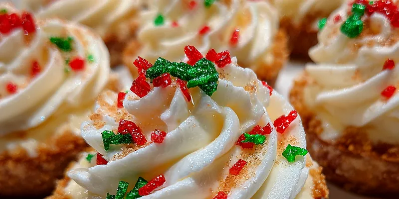 Festive Mini Cheesecakes
