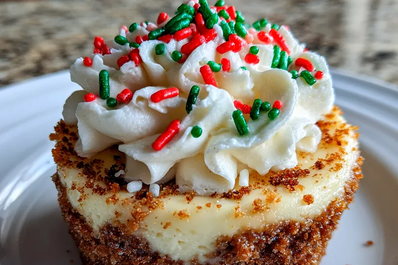 A selection of ingredients laid out for preparing Festive Mini Cheesecakes.