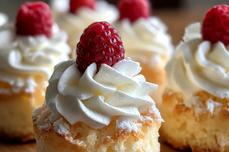 Cooking process for Fluffy Cheesecake Cupcakes