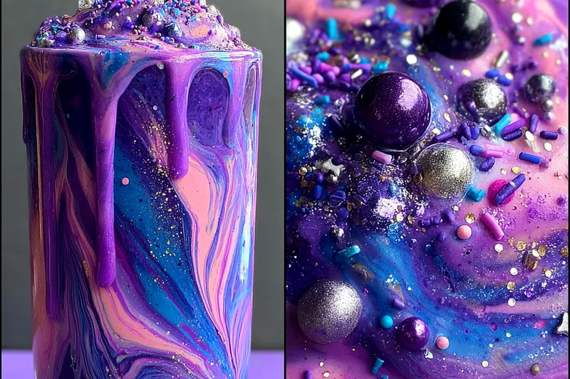 Cooking process for Galactic No-Churn Ice Cream