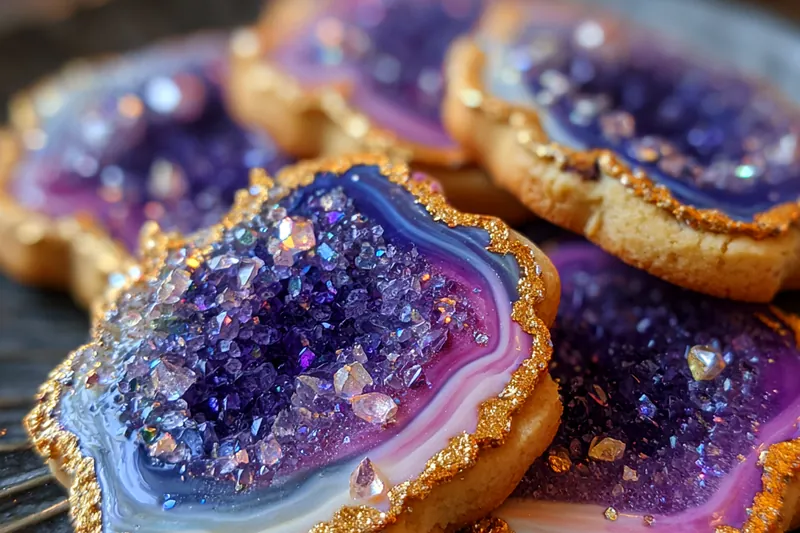Fresh ingredients for Geode Sugar Cookies Delight