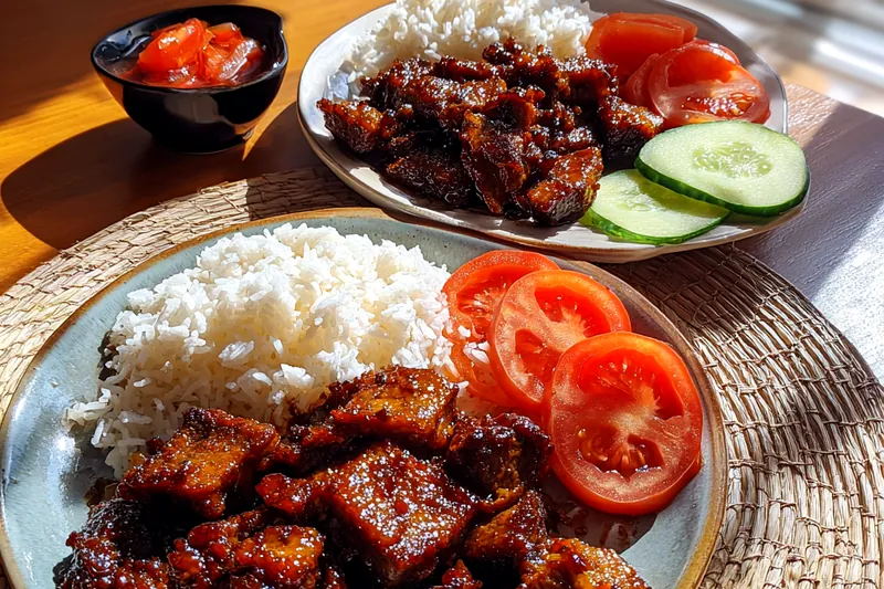Cooking process for Glazed Caramelized Chicken