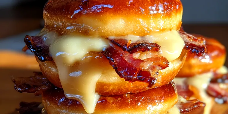 Glazed Donut Bacon Sandwich
