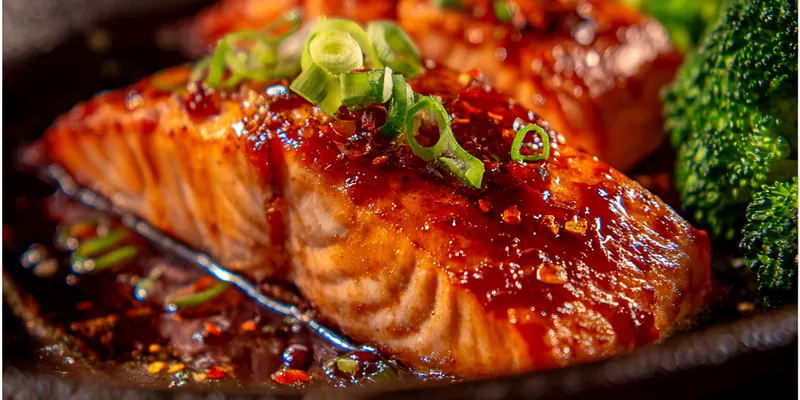 Glazed Salmon Fillets