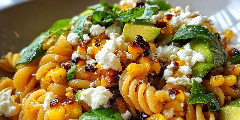 Grilled Corn Pasta Salad